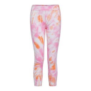 Adidas Girl's Tie Dye Printed 7/8 Leggings XL (16) NWT